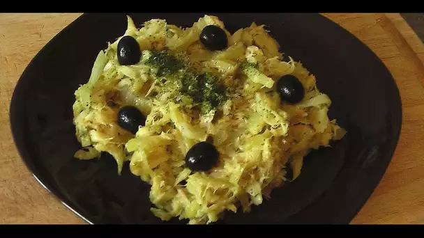 La recette du bacalhau à brás