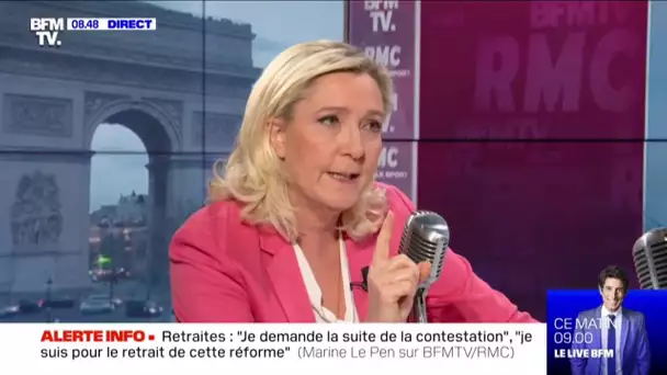 Rapatriement des femmes de djihadistes : "On doit les juger là-bas !" estime Marine Le Pen