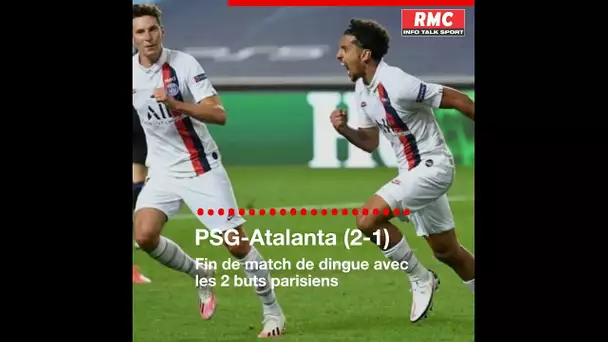 Ligue des champions: revivez la fin de match de dingue entre le PSG et l'Atalanta commentée sur RMC