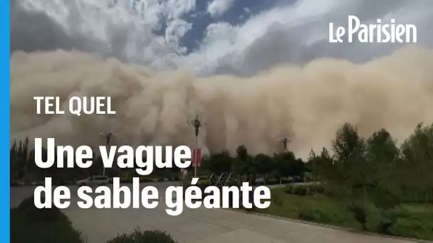 Une tempête de sable géante engloutit une ville chinoise