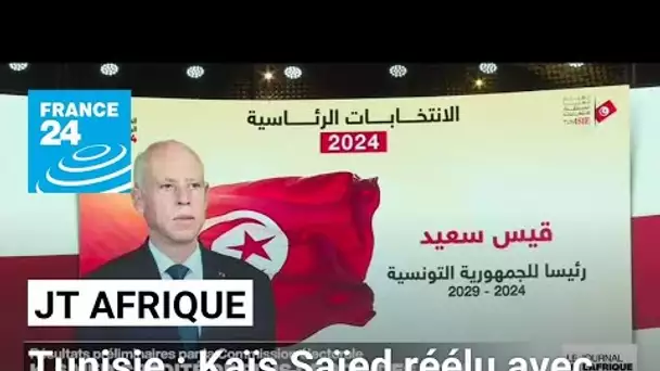 Tunisie : Kaïs Saïed réélu avec 90,7 % des voix, selon les résultats officiels • FRANCE 24