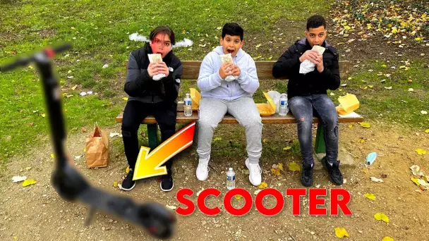 LE PREMIER QUI FINIT LE TACOS GAGNE UN SCOOTER ÉLÉCTRIQUE ! 🔥🤩