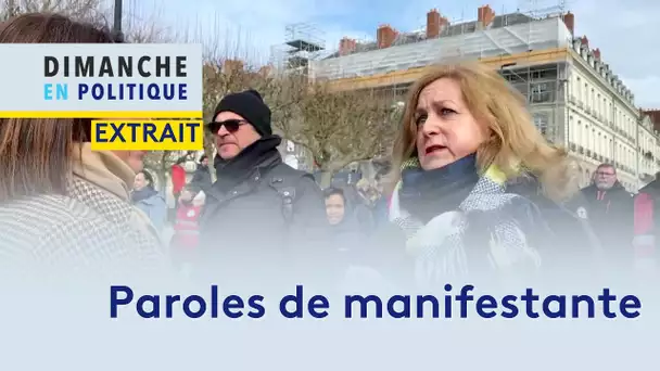 Réforme des retraites : paroles de manifestante