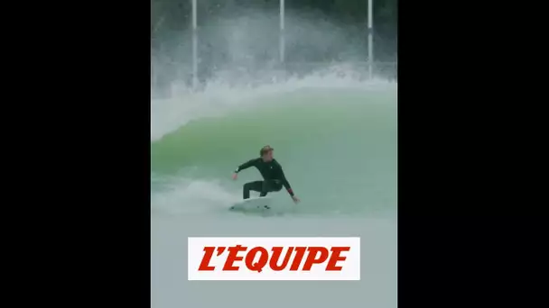 John John Florence s&#039;entraîne au Surf Ranch - Adrénaline - Surf