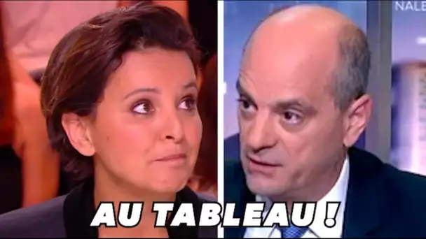 Les mauvaises notes de Najat Vallaud-Belkacem à Jean-Michel Blanquer