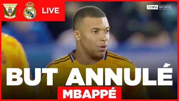 LIVE - MBAPPÉ marque pour le REAL... mais c'est HORS-JEU !