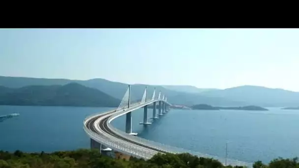 La Croatie inaugure le pont de Peljesac et désenclave une partie du pays