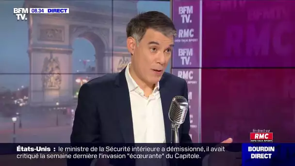 Olivier Faure face à Jean-Jacques Bourdin sur RMC et BFMTV