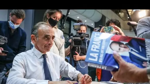 «Honte à vous» : Eric Zemmour accueilli par une foule de manifestants à Biarritz