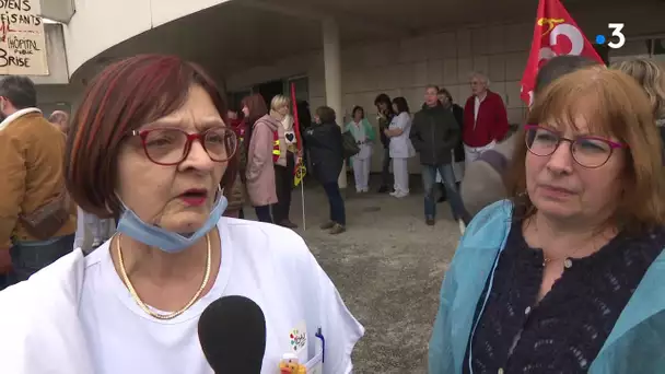 Nouvelle mobilisation contre le manque de moyens au CHU de Limoges