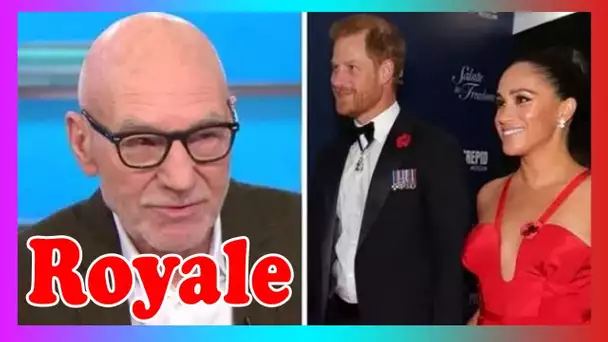 Patrick Stewart a pesé sur la sortie de Meghan Markle et du prince Harry