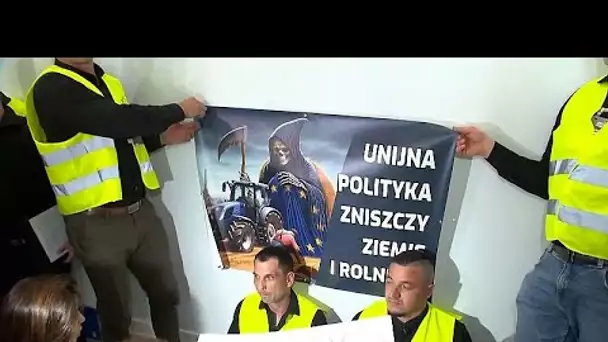 Pologne : des agriculteurs polonais menacent d'occuper le parlement