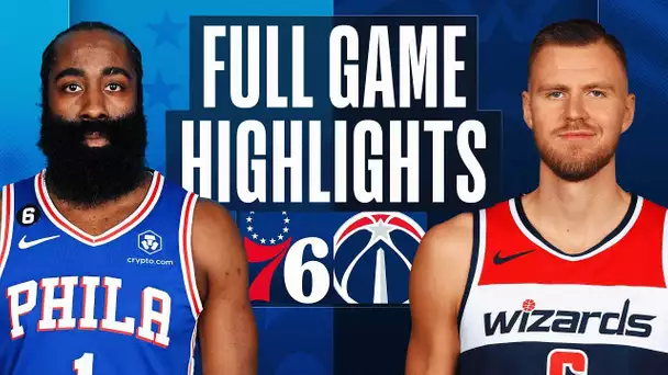 76ERS at WIZARDS | NBA FULL GAME HIGHLIGHTS | October 31, 2022