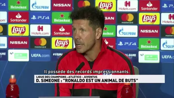 Diego Simeone parle de Ronaldo