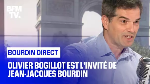 Olivier Bogillot face à Jean-Jacques Bourdin en direct