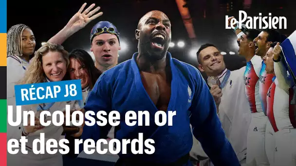 Jour 8 des JO : le rêve exaucé de Teddy Riner, la légende Léon Marchand et le triplé en BMX