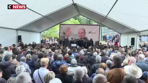 La Corrèze rend hommage à Jacques Chirac