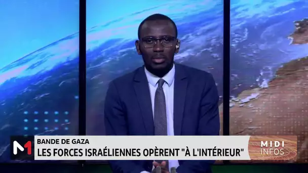 Bande de Gaza : les forces israéliennes opèrent à "l´intérieur"