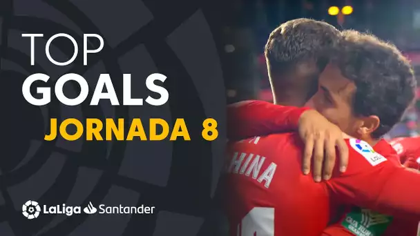 Todos los goles de la jornada 8 de LaLiga Santander 2021/2022