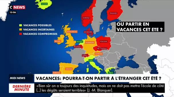 Vacances : pourra-t-on partir à l'étranger cet été ?