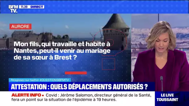 Peut-on envisager un allègement des conditions de déplacement ? - BFMTV répond à vos questions