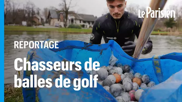 «C’est une chasse au trésor» : ces jeunes revendent les balles de golfs perdues dans les lacs