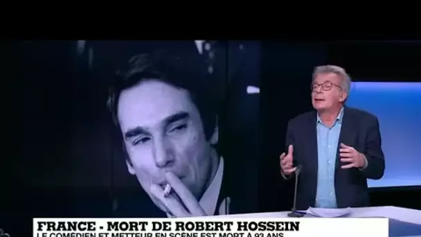 Mort du comédien et metteur en scène Robert Hossein