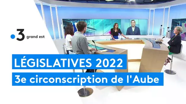 Législatives 2022 : débat de la 3e circonscription de l'Aube