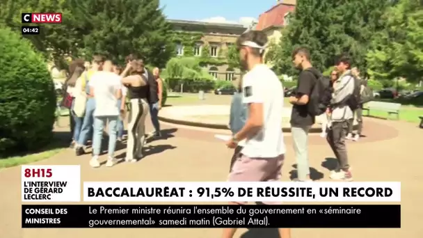 Bac 2020 : taux de réussite avant rattrapage de 91,5%, un «record»