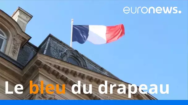 Drapeau français : l'Elysée change de ton (de bleu)