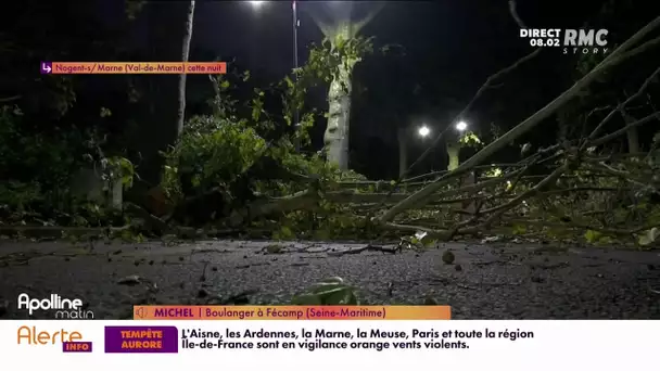 Tempête Aurore: record absolu à Fécamp où le vent a soufflé à 175km/h