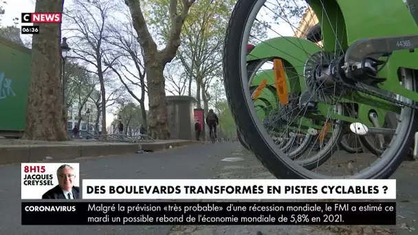 Déconfinement à Paris : des boulevards transformés en pistes cyclables ?