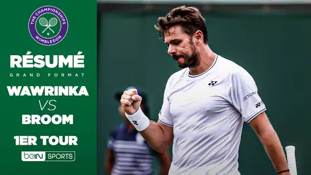 🎾 WIMBLEDON : Stan Wawrinka VS Charles Broom