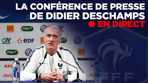 🇫🇷 Equipe de France  🔴 La conférence de presse de Didier Deschamps en direct