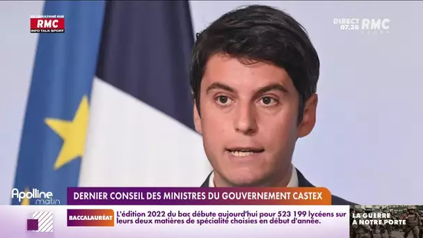 Le gouvernement Castex vit son dernier Conseil des ministres