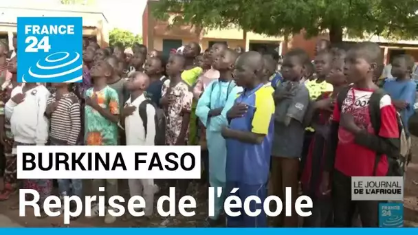 Burkina Faso : les enfants reprennent le chemin de l'école après le changement de pouvoir