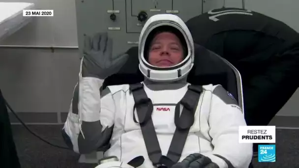 Vol historique pour SpaceX qui va envoyer pour la première fois des astronautes dans l'espace