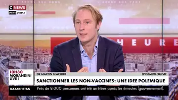 Martin Blachier explique pourquoi il n'a pas fait vacciner ses trois enfants