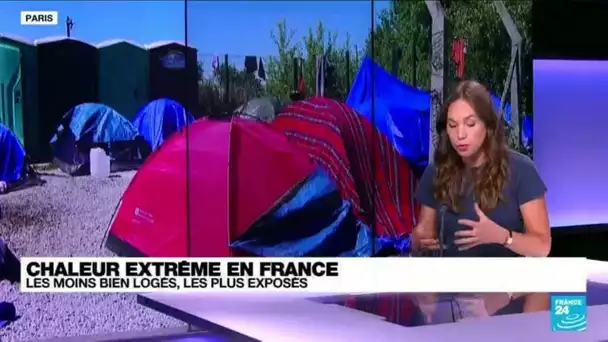 Chaleur extrême en France: la situation des migrants face à la canicule • FRANCE 24