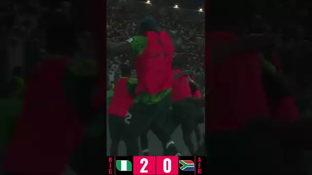 Résumé : Match FOU ! Le Nigeria bat l'Afrique du Sud et se qualifie pour la finale #Shorts