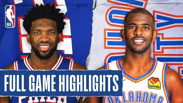 76ERS at THUNDER | FULL GAME HIGHLIGHTS | November 15, 2019