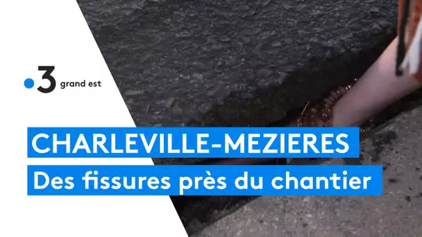 Charleville-Mézières : des fissures inquiétantes à proximité du chantier d'un futur supermarché