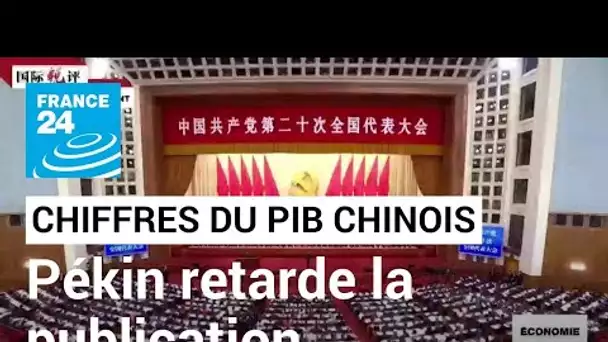 En plein Congrès du PCC, Pékin retarde la publication des chiffres de sa croissance • FRANCE 24