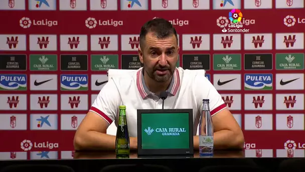 Rueda de prensa Granada CF vs SD Eibar