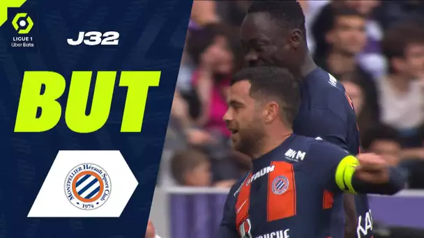 But Téji SAVANIER (27' - MHSC) TOULOUSE FC - MONTPELLIER HÉRAULT SC (1-2) 23/24