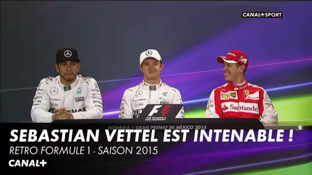 Quand Sebastian Vettel était INTENABLE en conférences de presse - F1 saison 2015