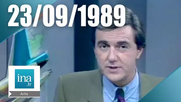 20h Antenne 2 du 23 septembre 1989 : Attentat du DC 10 confirmé | Archive INA