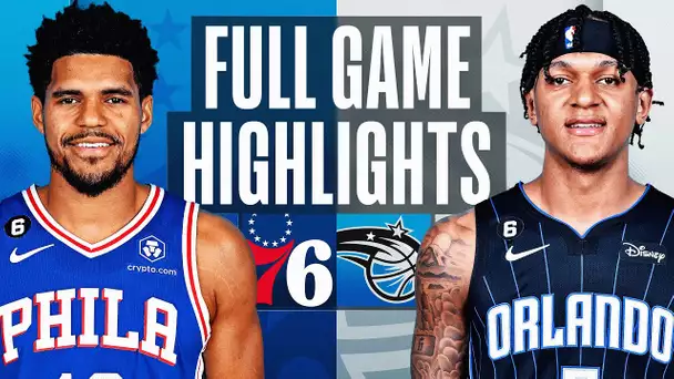 76ERS at MAGIC | NBA FULL GAME HIGHLIGHTS | November 25, 2022