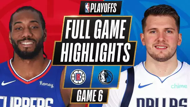 #4 CLIPPERS at #5 MAVERICKS | FULL GAME HIGHLIGHTS | June 4, 2021