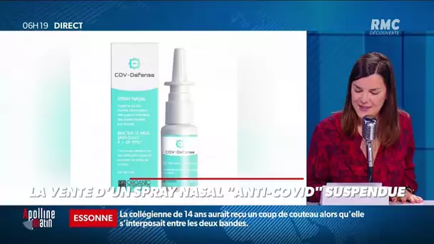 Pourquoi la vente du spray nasal "anti-covid" a été suspendue